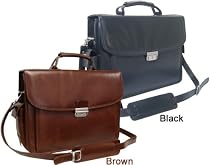 TopNotch Leather Executive Briefcase