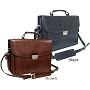 TopNotch Leather Executive Briefcase
