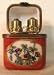 Limoges Porcelain Perfume Flacon Box w/ 2 Mini Flacons