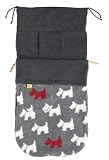 Charcoal Textured Scottie Dog Charcoal