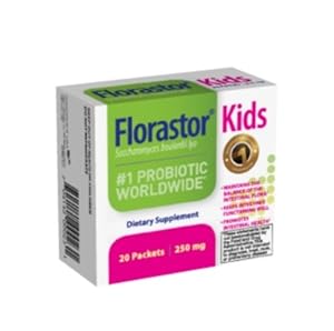 Biocodex Florastor Kids Probiotic Sachets, 20 Count