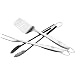 Outdoor Living : Weber 6445 Three Piece Stainless Steel Tool Set