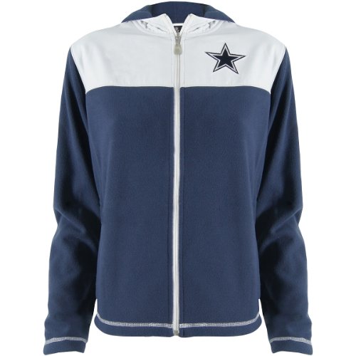 Reebok Dallas Cowboys Women's Microfleece Hooded Jacket Medium