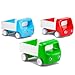 Kid O Tip Truck Early Learning Push & Pull Toy, Red