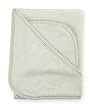 American Baby Company Cotton Terry Hooded Towel Set - Celery