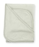 American Baby Company Cotton Terry Hooded Towel Set, Celery