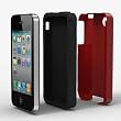 Acase(TM) iPhone 4 and 4S Superleggera PRO Dual Layer Protection (Red/Black) case (Fits AT&T, Sprint and Verizon iPhone 4 and 4S)