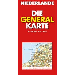 Die Generalkarte Niederlande 1:200 000