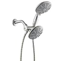 Ana Bath SS5450CBN 5 Inch 5 Function Handheld Shower and Showerhead Combo Shower System, PVD Brushed Nickel Finish