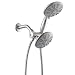 Ana Bath SS5450CBN 5 Inch 5 Function Handheld Shower and Showerhead Combo Shower System, PVD Brushed Nickel Finish
