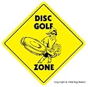 DISC GOLF ZONE - Sign - discs frisbee driver mid range