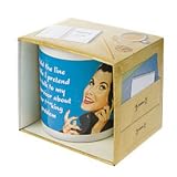 Fun Retro Hold The Line Mug
