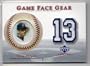 2003 Upper Deck Play Ball Omar Vizquel Game Used Jersey Baseball Card