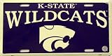 Kansas State Wildcats License Plate