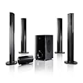 Columa 100 Power Edition "5.1-Set L" Schwarz Heimkino S�ulen-Lautsprecher-Set