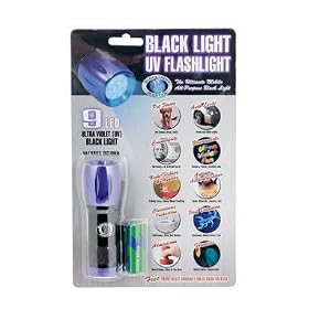 Blacklight Master 9 Led Uv Blacklight Flashlight (302487)