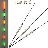 JXC30★半額♪即納♪へら釣用 6点灯 電気ウキ( 電子浮子 ナイターウキ )3本 セット new ★おまけ 電池2本付の画像