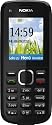 Nokia C1-02 Handy (Ohne Branding, 4,6 cm (1,8 Zoll) Display, Bluetooth) schwarz