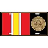 National Defense Medal & Ribbon License Plate