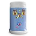 ChillWarmer Stainless Steel Food Jar - Insulated 16 Ounce Thermal FunJar (Blue)