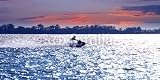 Wallmonkeys Peel and Stick Wall Decals - Jetski - Removable Graphic