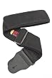 Planet Waves 3 Inch Wide Bass Guitar Strap w/ Internal Pad, Black