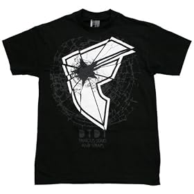 Tough as Nail Guys T-shirt in Black by Famous Stars and Straps - Ships in ''24'' Hours!