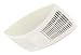 Tools & Hardware : Hunter 80500 Bathroom Fan with Nightlight and Heater, White