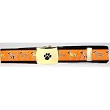 Bullmastiff Breed Belt Orange - Adjusts to 44 inches