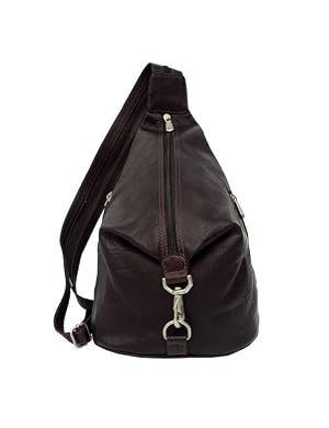 Piel Three-Zip Hobo Sling
