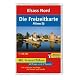 Die Allianz Freizeitkarte Elsass Nord, Südwestpfalz 1:120 000