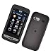 LG Vu Plus GR700 (AT&T) Rubberized Snap-On Protector Hard Case, Black