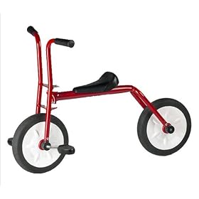Italtrike 9018 Small Bike With Pedals - Red
