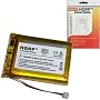 HQRP Replacement Battery for Palm T1 PDA + Screwdriver and Installation Manual plus PDA Screen Protector