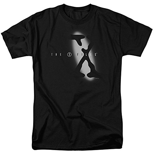 X Files Spotlight Logo Mens Short Sleeve Shirt