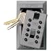 GE Security 001015 KeySafe Original 5-Key Permanent, Pushbutton, Titanium Gray