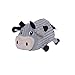 Fattiez Round Squeaky Plush Dog Toy by Outward Hound, Medium, Cow