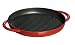 Kitchen & Housewares : Staub XO Round Grill with two Handles, 10 1/4 Inch, Pimento Red