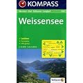 Weissensee: Wander-, Bike-, Ski- und Langlaufkarte. Mit Panorama. GPS-genau. 1:25.000