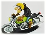 joe bar team pierrot moto guzzi V7 sport 1972 bike and figure 1.18ish scale hand painted model