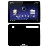 EMPIRE Black Rubberized Snap-On Cover Case for Verizon Motorola Xoom