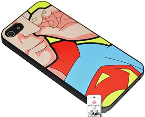 Case Cover for Samsung Galaxy Note Edge Face Nose Digging Pop Art Comic Superman Fun Cartoon Drawing Pattern Abstract Famous Popular Classic Trendy Vintage Duraterm Technology