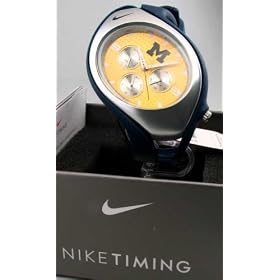 Nike Triax Swift 3i Analog NCAA University of Michigan Team Watch - Navy/Maize - WD0034-435