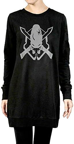 Halo 3 Legendary Logo Women's Crewneck Sweater Dress/long Sweater