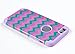 iPhone 6, DandyCase 2in1 Hybrid High Impact Hard Aqua Pink Purple Pastel Chevron Pattern + Lavender Silicone Case Cover for Apple iPhone 6 (4.7