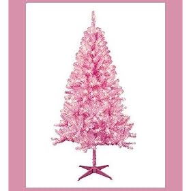 PRE LIT 4 FT PINK PRE-LIT TREE WITH STAND BRAND NEW