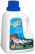 Country Save Liquid Laundry Detergent, 50-Load, 100-Ounce Bottles (Case of 4)