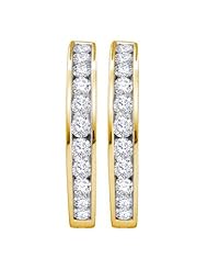 2.00CTW DIAMOND FASHION HOOPS