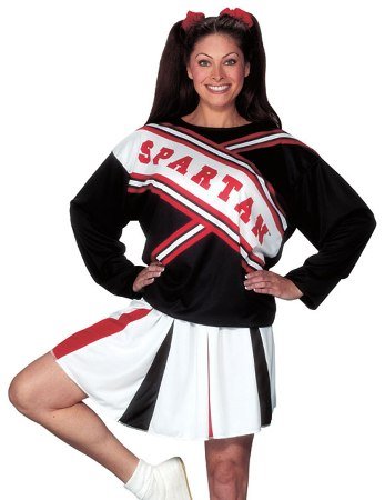 Spartan Cheerleader Girl SNL Arianna Halloween Costume