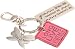 [フォッシル] FOSSIL DOG TAG FOB  SL2876675 FLAMINGO PINK (フラミンゴ　ピンク)